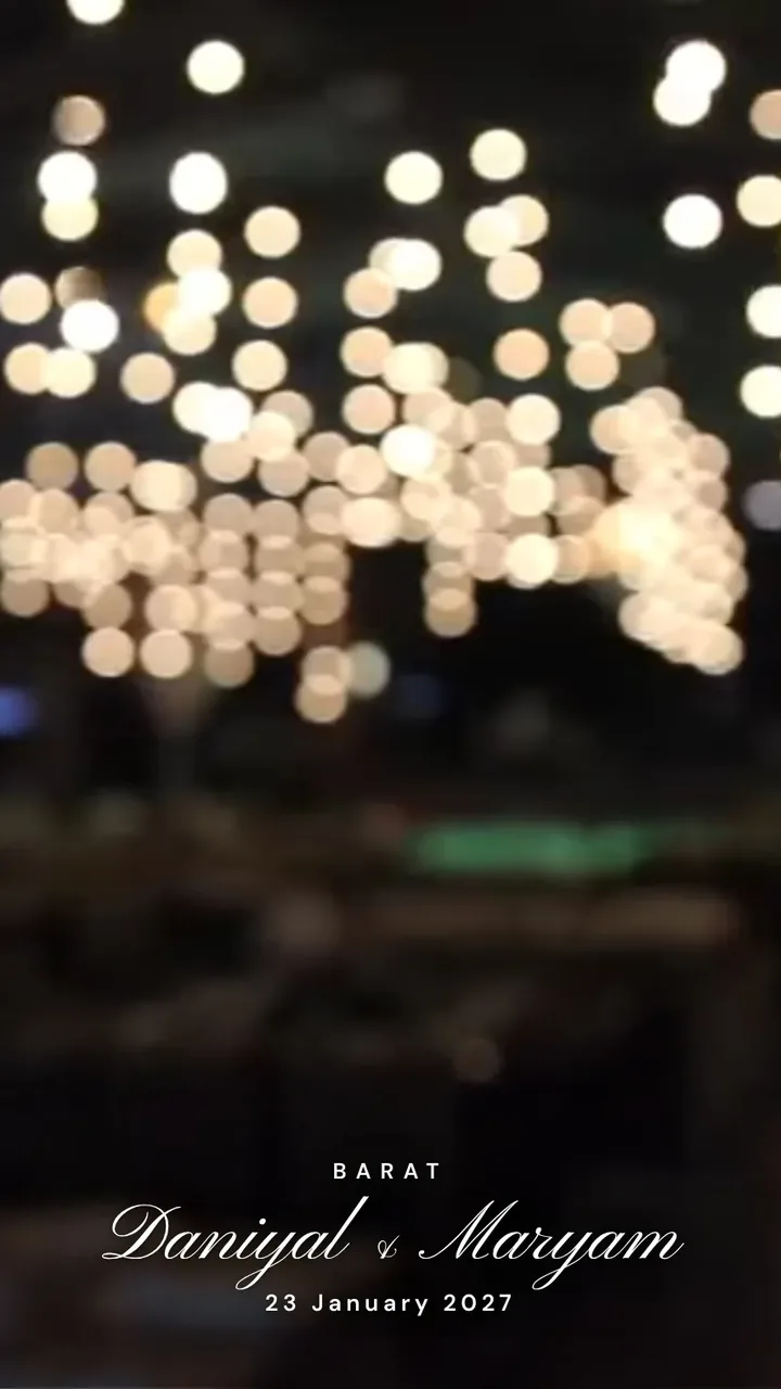 Roshan Raat invitation